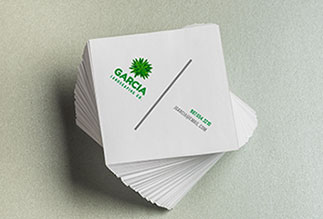 Specialty Small Shape Squared Business Cards