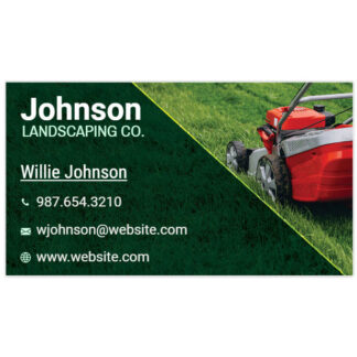 Cheap Landscaping Business Cards