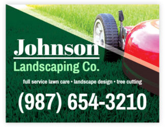 Vehicle Magnets for Landscaping Service